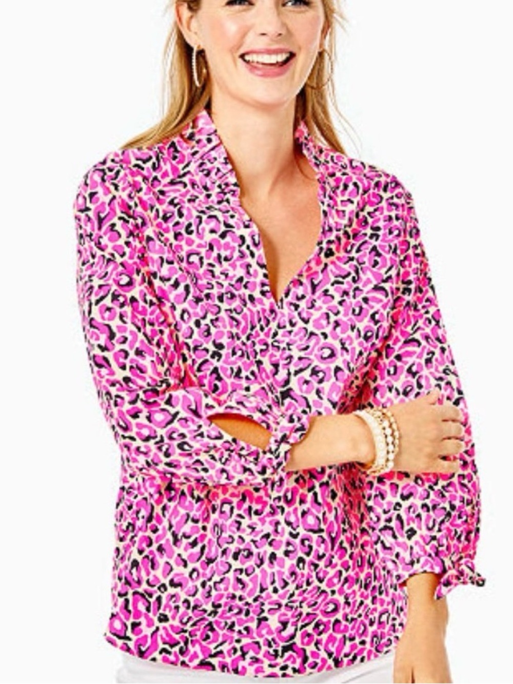 Lilly Pulitzer Sherida long-sleeve top